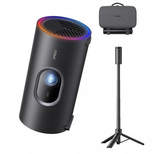 Proyector láser DLP portátil PicoPlay JMGO + trípode + batería externa